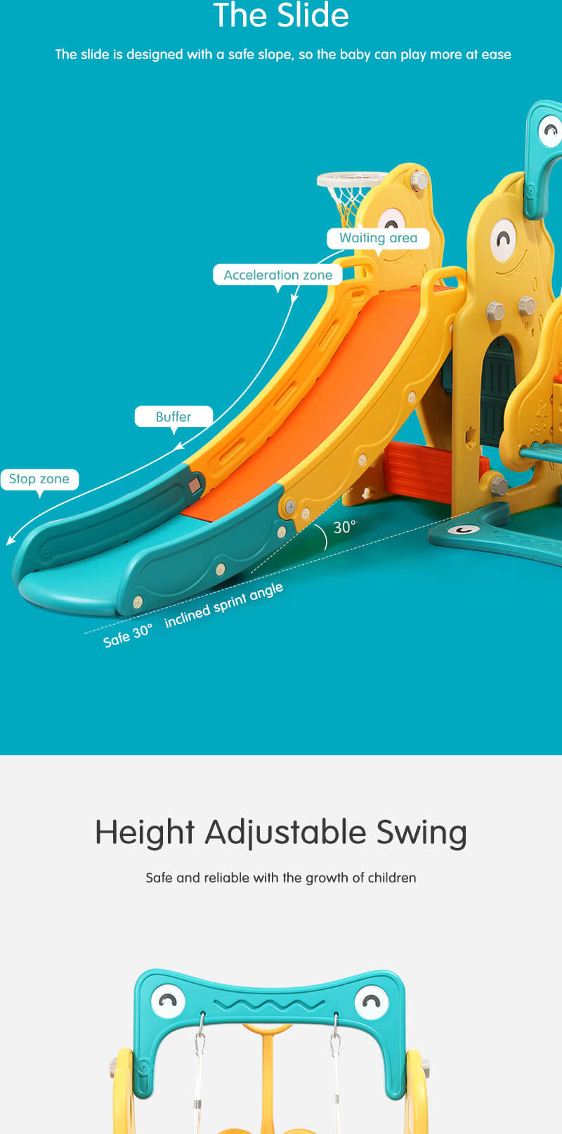 slide and swing