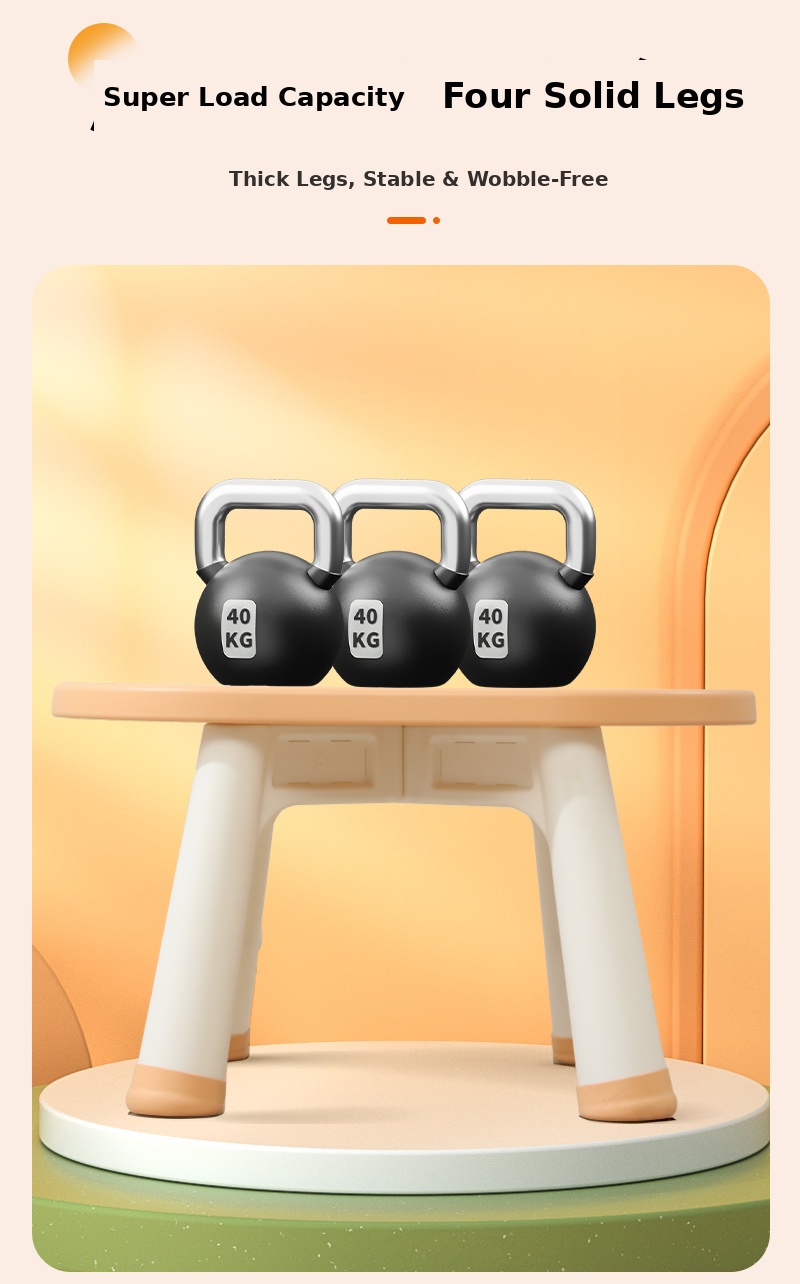 Kids Study Table & Chair Set with Drawing Board, Height Adjustable Toddler Desk and Chair - UN-TC01 12 Kids study table detail