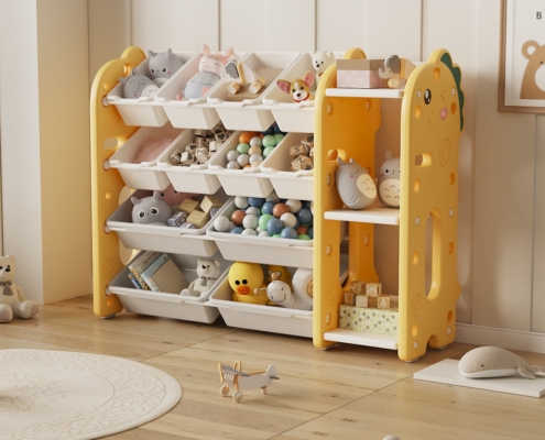 Alpaca shelf storage bookshelf for kids