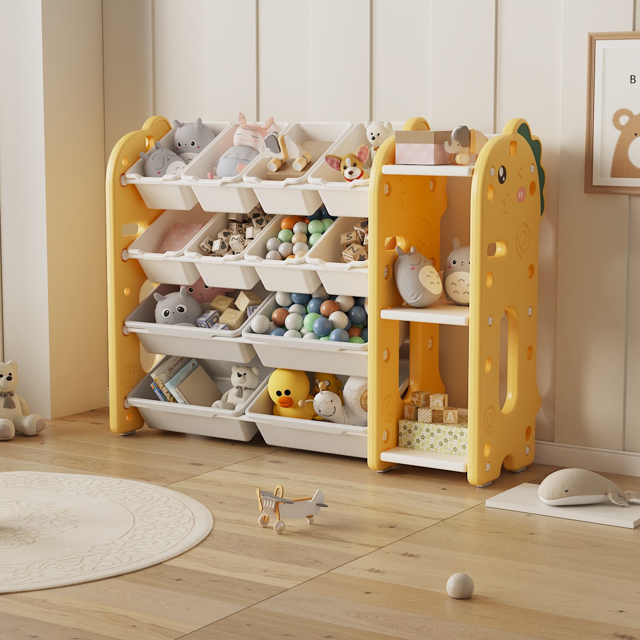 main_01 Alpaca shelf storage bookshelf for kids