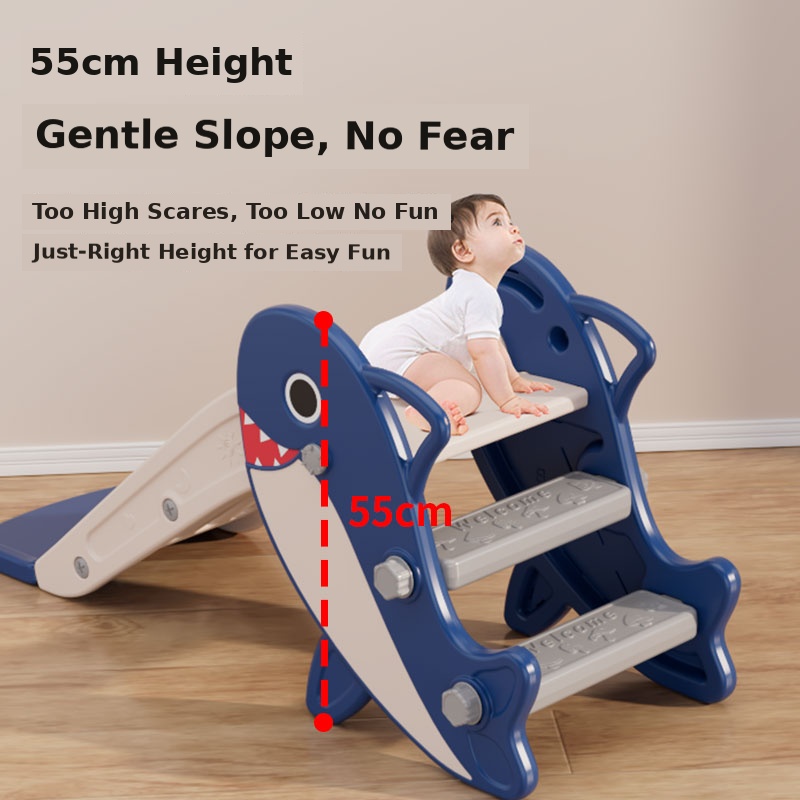 main_03 Shark foldable kids slide