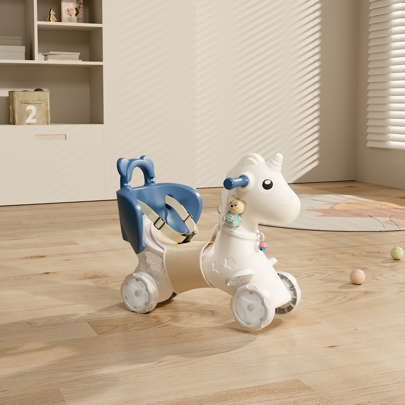 main_04 Kids ride on horse rocking horse