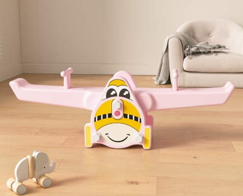 kids rocking seesaw for toddlers