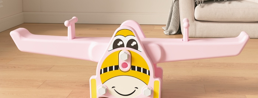 kids rocking seesaw for toddlers