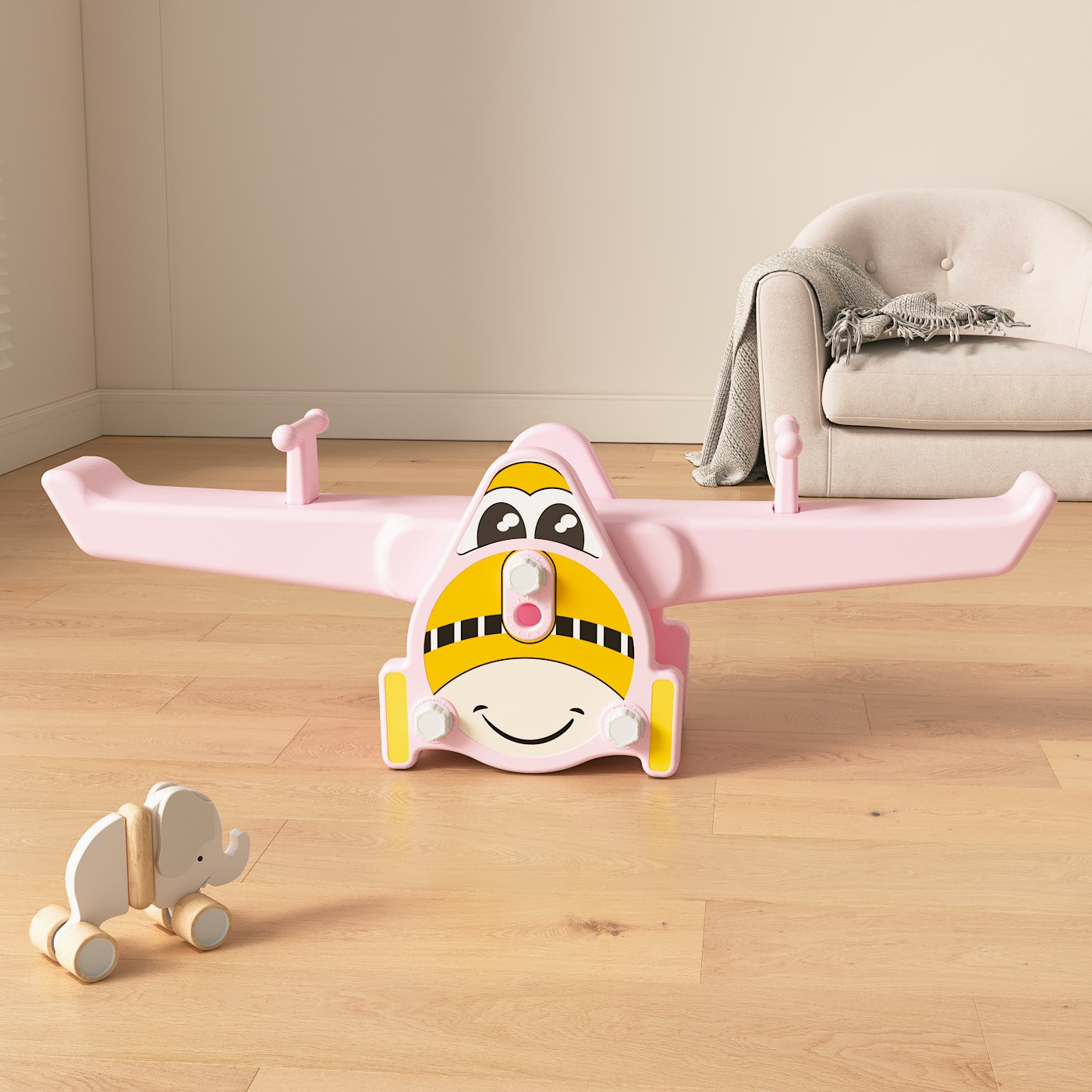 kids rocking seesaw for toddlers
