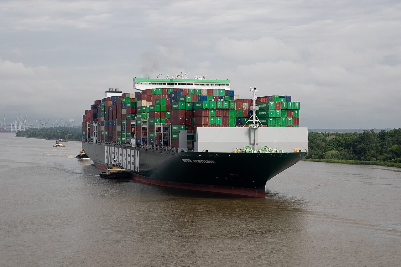 Kids Play Equipment HS Codes and Import Tariffs: A Practical Guide for Importers 2 Container ship loaded with shipping containers at sea