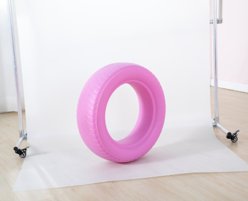 colorful kids tire play set sensory training