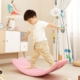 Kids Balance Board Wobble Board for Toddlers – Pink Curved HDPE Balance Training Board with Anti-Slip Strip & 2 Elastic Balls 13 pink kids balance board wobble board for toddlers HDPE balance training