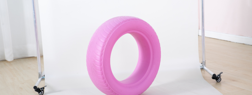 Colorful Kids Tire Tunnel Play Set for Sensory Training, Stackable Modular Crawl Tunnel and Balance Toys 1 colorful kids tire play set sensory training